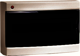 ДКС 84618 Щиток настен. с дверцей 18 мод., IP 41, белый