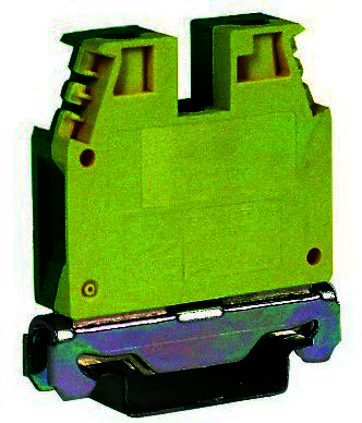 ДКС ZTO510-RET TEC.10/O, зажим для заземления желт.зелен 10 кв.мм