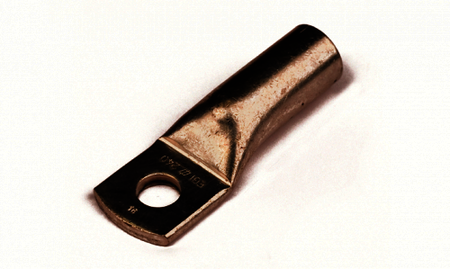 ДКС 2Q12L Наконечник кольцевой под винт с длинным фланцем 300 кв.мм винт 12 мм (ТМЛ)