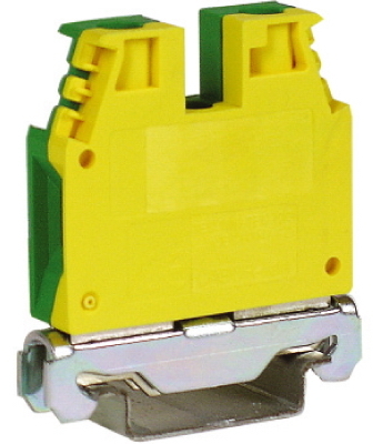 ДКС ZTO510 TEC.10/O, зажим для заземления желт.зелен 10 кв.мм