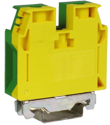 ДКС ZTO320 TEC.35/O, зажим для заземления желт.зелен 35 кв.мм