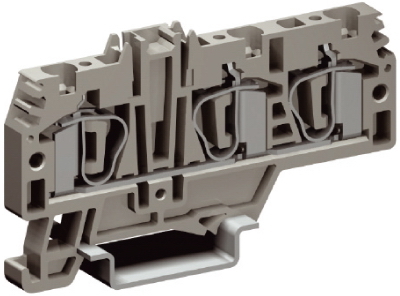 ДКС ZHM210GR HMM.4/1+2GR, проходной зажим 4кв.мм 1ввод/2 вывода