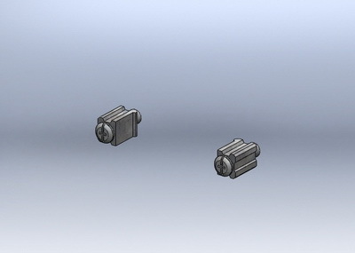 ДКС R5CE303 Стойки, для крепления задних панелей Ш=1200мм, 1 упаковка - 10 шт.