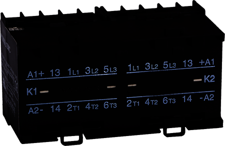 КЭАЗ 117135 Мини-контактор реверсивный OptiStart K1W-09L01-MC-24AC-VS