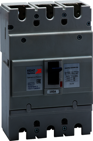 КЭАЗ 273923 Выключатель автоматический OptiMat E250N160-ОМ4-РЕГ