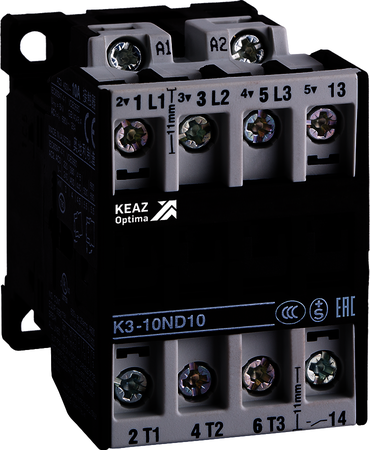 КЭАЗ 117607 Мини-контактор релейный OptiStart K1-07D22-230AC/DC