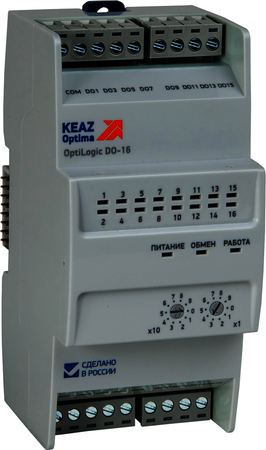 КЭАЗ 288025 Модуль дискретного вывода OptiLogic L-DO-16