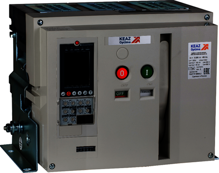КЭАЗ 286511 Выключатель автоматический OptiMat A-2500-S4-3P-100-F-MR8.1-B-C2200-M2-P00-S1-03
