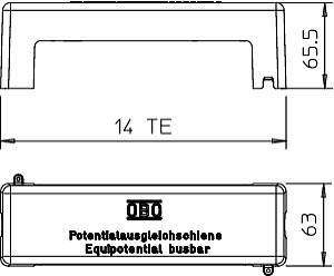 OBO Bettermann Крышка для 1801 VDE PS 1801 AH OBO 5015707