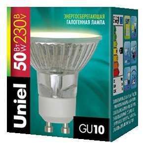 Лампа галогенная JCDR-X50/GU10 картон Uniel 01293