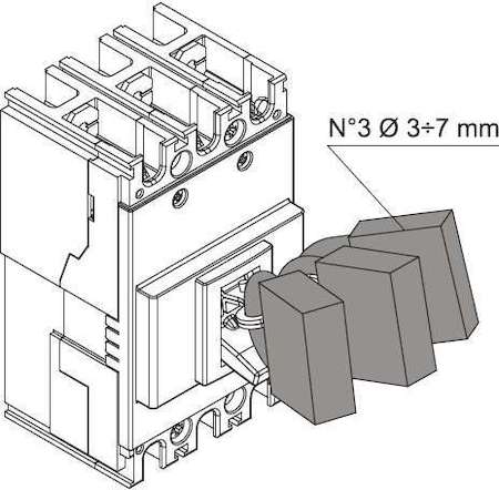 ABB 1SDA066171R1 PLL A1-A2 PADLOCKS DEVICE OPEN