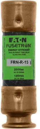 Предохранитель FUSETRON 250В АС/125В DC Time-delay RK5 EATON FRN-R-15