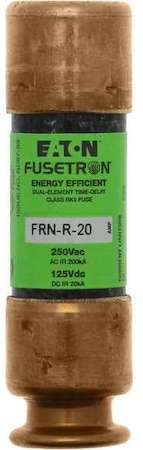 Предохранитель FUSETRON 250В АС/125В DC Time-delay RK5 EATON FRN-R-20