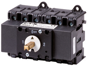 Выключатель-разъединитель I-0-II 2х3п 63А QM63/3 EATON 1319807