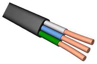 1185369А Кабель ВВГнг(А) 3х6.0 плоский (м) ПромЭл