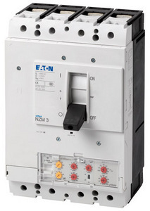 Выключатель авт. 3п 630А 50кА селективный расцепитель с модулем тока утечки NZMN3-VE630-T выкатной EATON 110893
