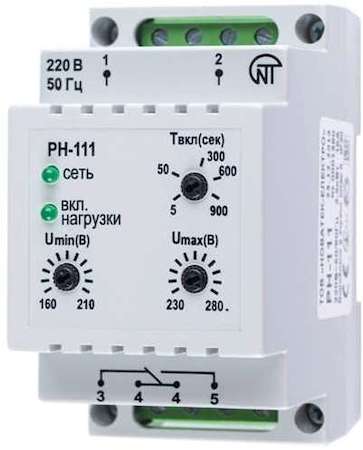 Реле напряжения РН-111 1ф НовАтек-Электро 3425600111