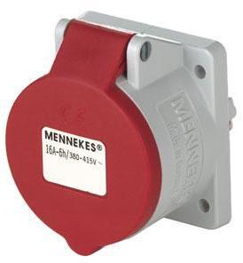 MENNEKES Розетка скрыт. уст. 16А 380В 3P+E IP44 прямая Mennekes 1674