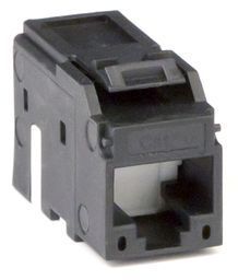 ДКС RNK5EUBK Модуль Keystone RJ45 CAT5E не экранированный, черный