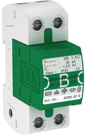 OBO Bettermann Разрядник 1-полюсн. 255V MC 50-B VDE OBO 5096847