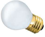 Фото Лампа накаливания декоративная ДШ цветная 10 Вт E27 для BL белая