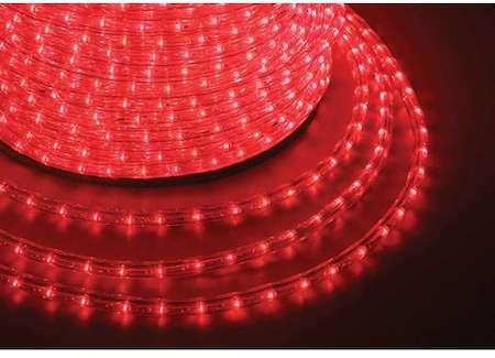 Neon-Night Шнур светодиодный Дюралайт чейзинг круглый 13мм красн. 2.4Вт/м 220В IP54 (уп.100 м) NEON-NIGHT 121-322