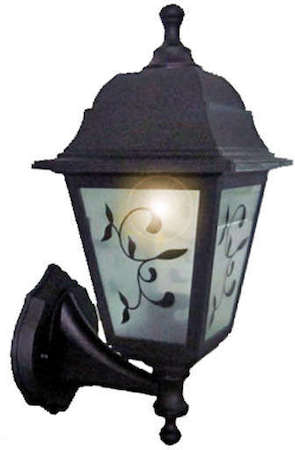 Duwi Светильник Lousanne бра вверх/вниз пластик мат. стекло с рисунком IP44 E27 60Вт DUWI 24144 7
