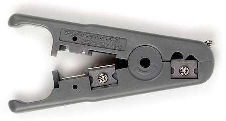 Инструмент HT-S501A для зачистки и обрезки витой пары (UTP/­STP) и телеф. кабеля d3.2-9мм Hyperline 3445