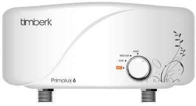 Водонагреватель электрический проточный PRIMALUX 5.5кВт душ+кран Timberk WHEL-6 OSC