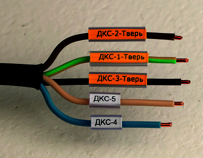 Фото ДКС NUTFL15 Маркировка для провода, гибкая, для трубочек. 4х15мм. Белая DKC (3500 шт)