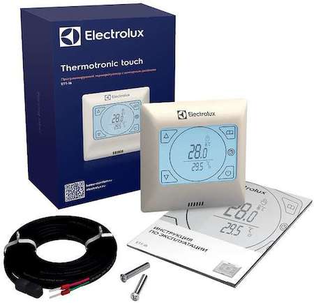 Термостат прогр. сенсор. ETT-16 датчик пола 16А Basic ETT-16 Electrolux НС-1017321