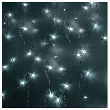 Neon-Night Гирлянда "Светодиодный дождь" с контроллером 1.5х1м 96LED бел. прозр. провод 8Вт 230В IP20 NEON-NIGHT 235-025