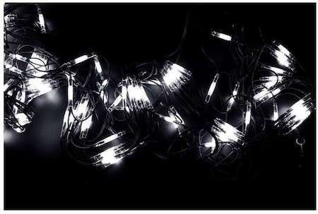 Neon-Night Гирлянда сеть Чейзинг LED 2х3м 432LED бел. 26Вт 220В IP54 провод черн. каучук NEON-NIGHT 217-125