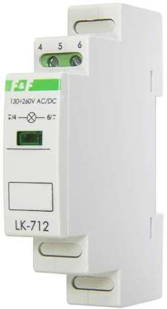 Евроавтоматика F&F Указатель напряжения LK-712 (сигнализация наличия 1ф 35мм 230В IP20 монтаж на DIN-рейке) F&F EA04.007.001