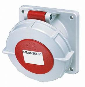 MENNEKES Розетка скрыт. уст. 32А 400В 3P+E IP67 косая 20гр Mennekes 3254