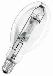 Osram Лампа газоразрядная металлогалогенная HQI-E 400W/N 400Вт эллипсоидная 4200К E40 прозр. OSRAM 4058075039780