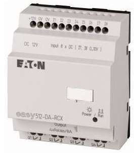 Реле программируемое 12В DC 8 DI 4DO реле 10А часы реального времени EASY512-DA-RCX10 EATON 104575