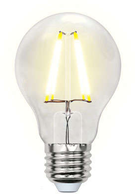Лампа светодиодная LED-A60-8Вт/WW/E27/CL грушевидная PLS02WH картон Uniel UL-00000198