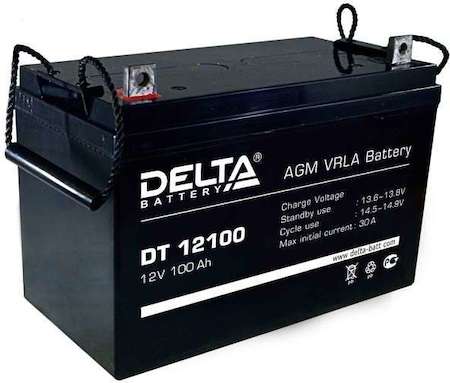 Аккумулятор 12В 100А.ч Delta DT 12100