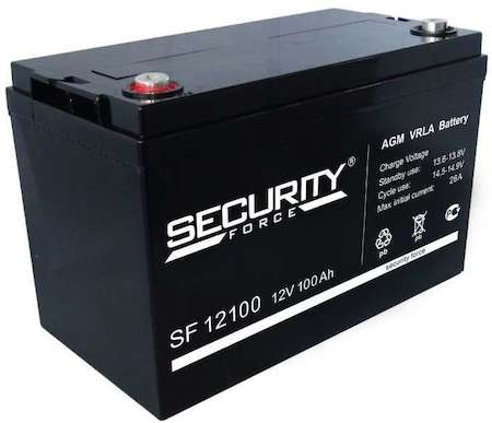 Аккумулятор 12В 100А.ч Security Force SF 12100