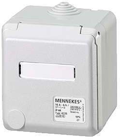 MENNEKES Розетка настенная Cepex 3п 16А 230В IP44 Mennekes 4132