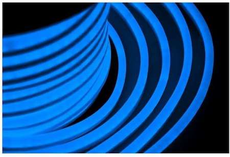 Neon-Night Шнур светодиодный гибкий неон LED NEON FLEX 12х26мм в син. оболочке/модуль 0.914м/80LED/м 5.3Вт/220В IP54 син. (уп.50м) NEON-NIGHT 131-023