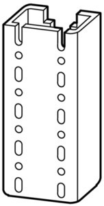 Крепление профиля верт./центр. установка L=1700мм WSM14-ID EATON 044017