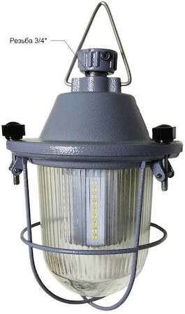 Светильник НСП 11-100-425/IP62-01-LED-110/220В AC/DC 4000К Световод НП.001.01