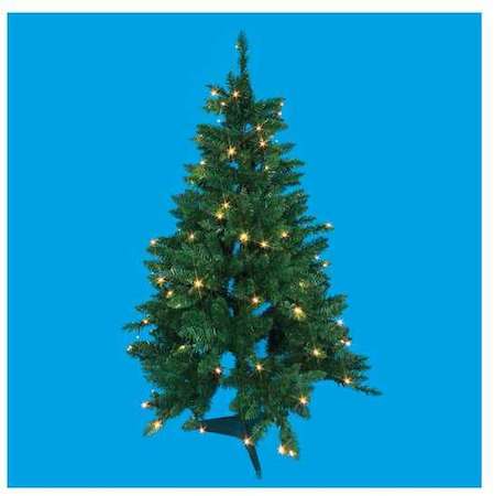 Дерево светодиодное "елочка" ULD-T0612-100/SBA WARM WHITE IP20 XMAS TREE 120см 100 светодиодов свет тепл. бел. провод черн. Uniel UL-00002333