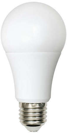 Лампа светодиодная LED-A60-9W/WW+NW/E27/FR грушевидная PLB01WH форма "А" мат. Bicolor свет теплый бел. упак. картон Uniel UL-00001569