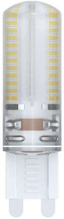 Лампа светодиодная LED-JCD-5W/NW/G9/CL/DIM SIZ03TR с силикон. покрытием свет бел. диммир. упак. картон Uniel 10712