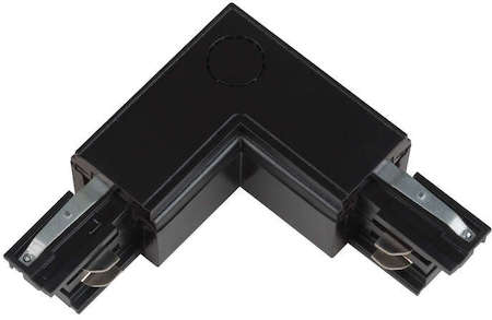 Соединитель для шинопроводов UBX-A21 BLACK 1 POLYBAG L-образный внешн. 3ф черн. полиэтил. пакет Uniel 09763