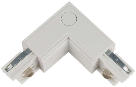 Коннектор для трековых светильников UBX-A21 WHITE 1 POLYBAG (бел.) Uniel 09762