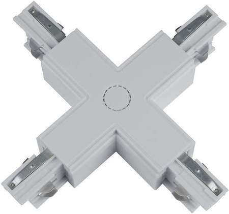 Соединитель для шинопроводов UBX-A41 SILVER 1 POLYBAG Х-образный серебр. полиэтил. пакет Uniel 09749
